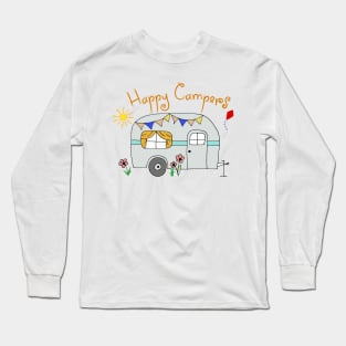 Happy Campers Long Sleeve T-Shirt